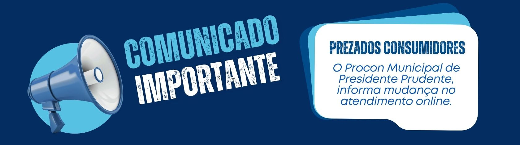Mudan�a atendimento online