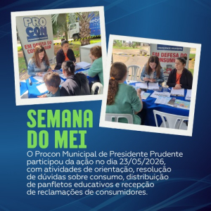 A��o ?Semana do MEI? no dia 23/05/2026