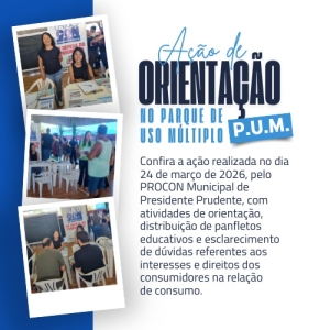 PROCON NO PARQUE DE USO M�LTIPLO (P.U.M.) EM 24/03/2026.